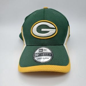Green Bay Packers Hat Cap 39Thirty New Era Large/ Extra Large Fitted NWT